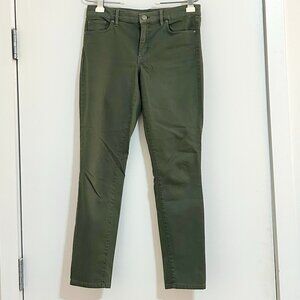 Loft Skinny Jeans, Olive Green